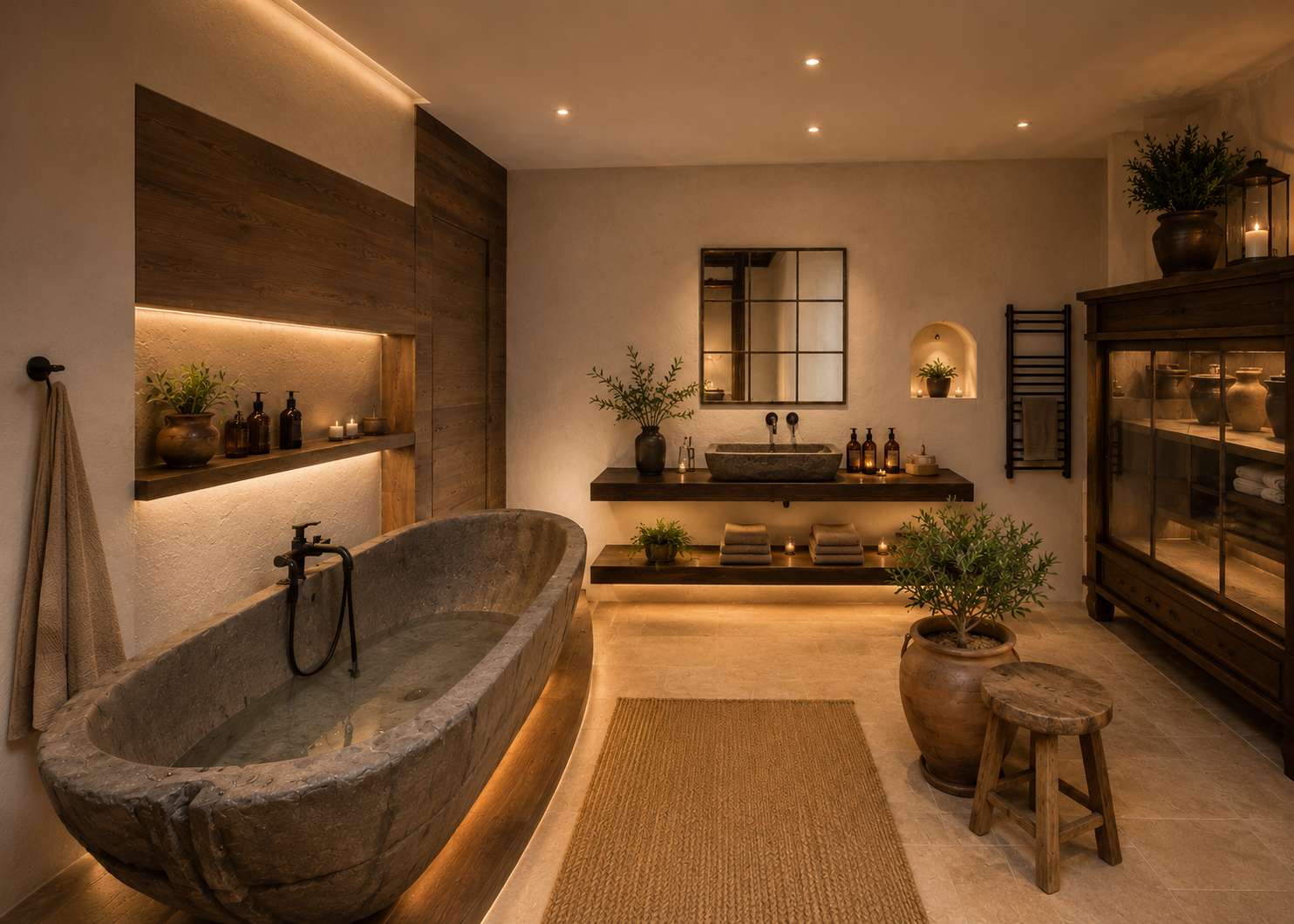 Bathroom after