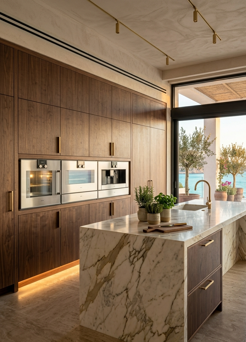 Luxury kitchen remodel Malaga Spain